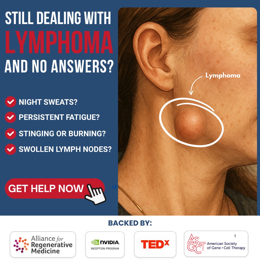Therapy4Me lymphoma awareness ad creative